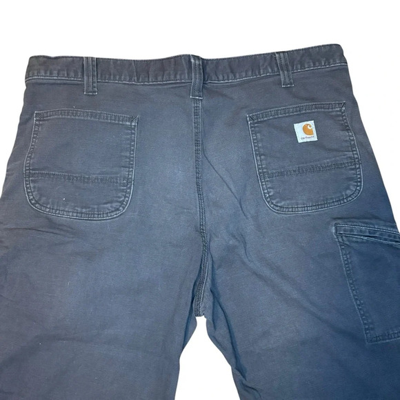 Carhartt Men’s Gray Relaxed Fit Pants Size 42 x 32 - Picture 6 of 11